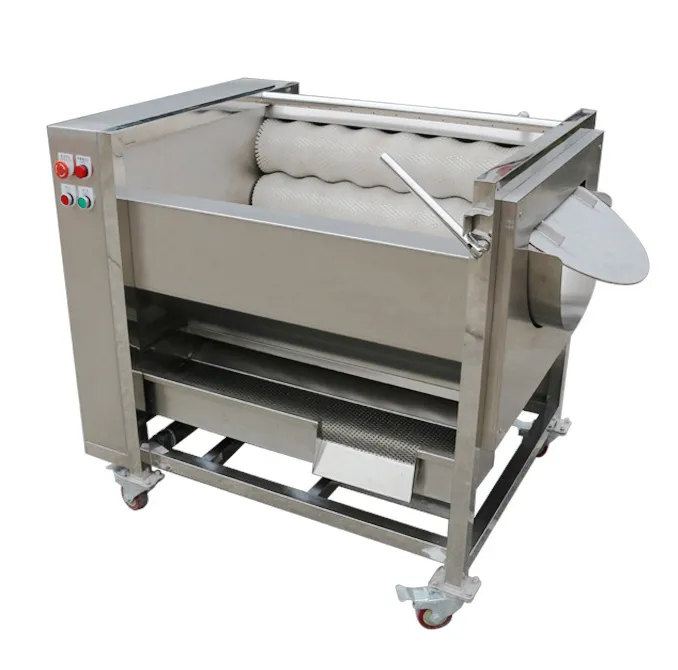Automatic Food Processors industrial fruit vegetable potato peeling and washing machine #Ghana