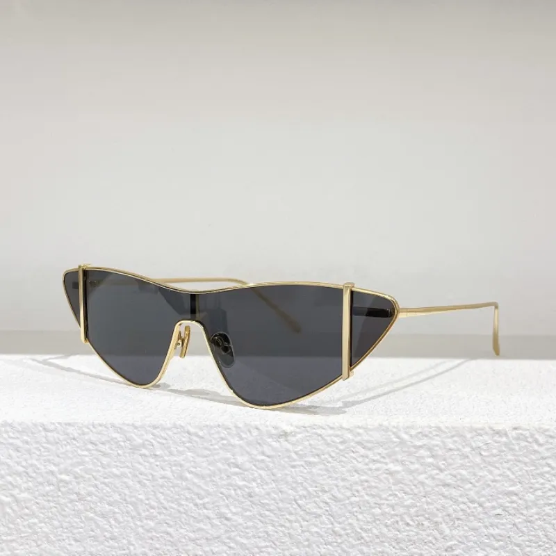 Nuevas gafas de sol de lujo Moda para mujer Triángulo Marco completo SL 536 Modelo UV400 Lente Estilo de verano es disponibles