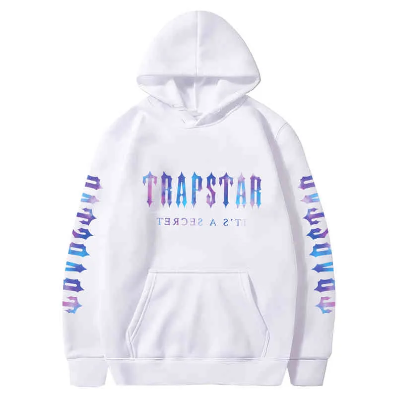 Trapstar Its A Secret Hoodie Streetwear Men Oversized Sweatshirt Autumn