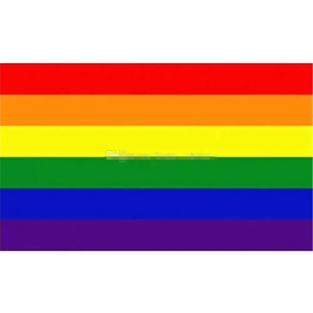 Snabb leverans!!! 30 Stil 150*90 cm Rainbow Flags Lesbiska banners hbt flagga polyester färgglada flagga utomhusbanner gay flaggor ee