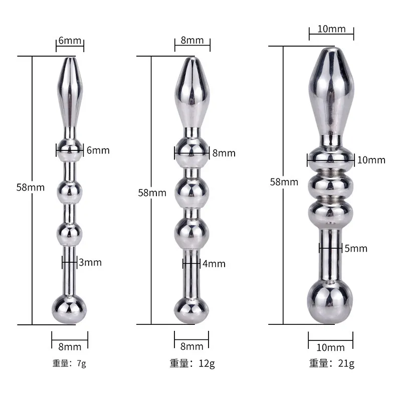 Stainless Steel Catheter Urethral Dilators Horse Eye Stimulator Penis Plug Insert Rods Adult Product sexy Toys for Men New Design