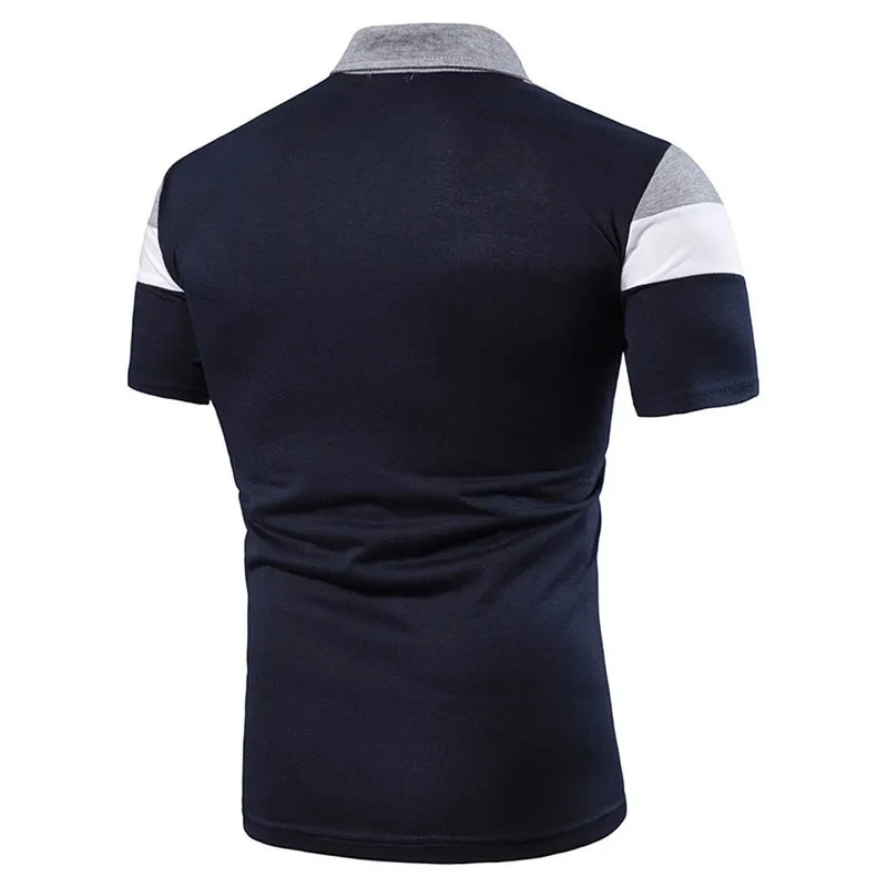 Летняя мода мужские рубашки поло высокого качества с коротким рукавом мужские рубашки поло бренды дышащие брендовые футболки 220621