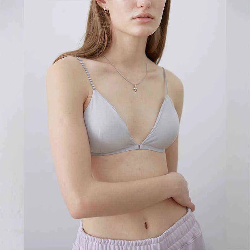 Loriot beha voor vrouwen met achtergrondloze Franse draadloos verstelbare bralette bralette brassiere lingerie ondergoed sexy casual SA1289 T220726