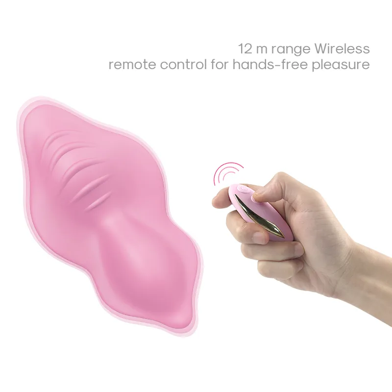 Fjärrkontroll bärbara vibratorvibratorer för kvinnor G-spot klitoris osynliga fjärils trosor vibrerande ägg sexiga leksaker 18 butik