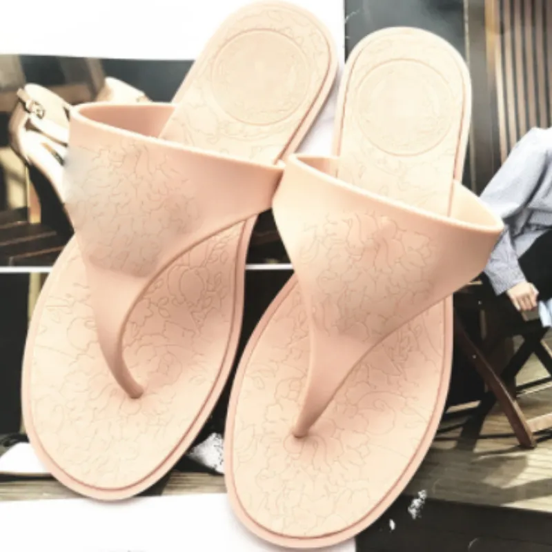 Nieuwe dames schoenen zomer eenvoud ronde teen pu lederen casual buitenshuis mode klassiek comfortabele scuffs solide HM21915316886