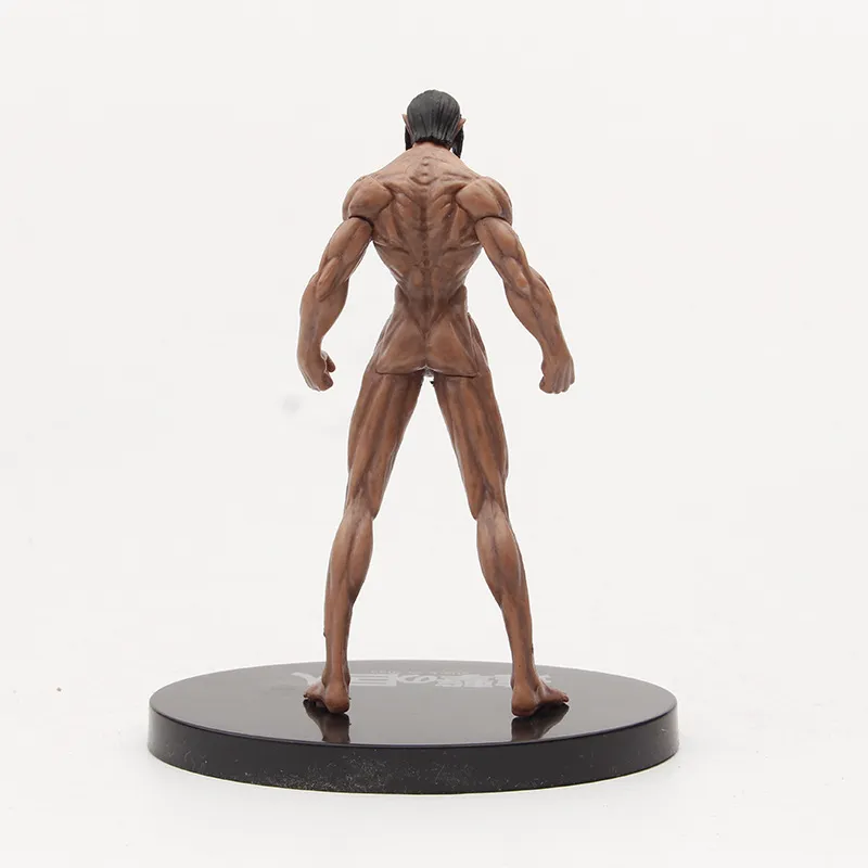 Attack On Titan Anime Figur Eren Yeager Armored War Hammer Titan Giant Doll Actionfigurer PVC-modell 15cm Collection Toy 220520