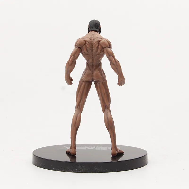 Attaque sur Titan Anime Figure Eren Yeager Marteau de guerre blindé Titan Giant Doll Action Figuras PVC Modèle 15cm Collection Toy 220520