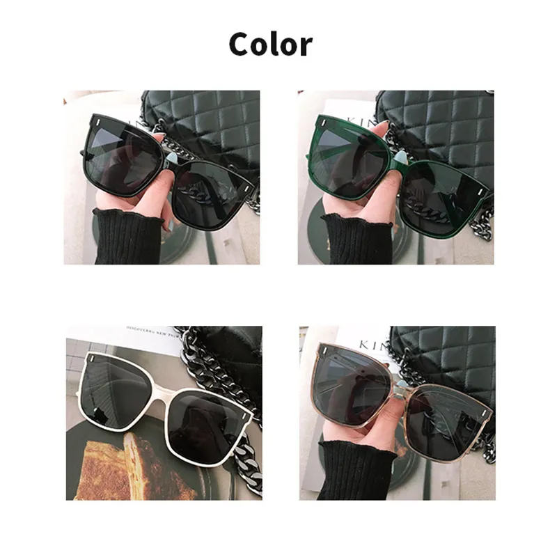 Star Fashion Damen-Designer-Sonnenbrille, weiblich, Ins-Brille, Herren, UV400, Trend-Zubehör, geeignet für alle Gesichtsformen, koreanisches Fahren, v242R