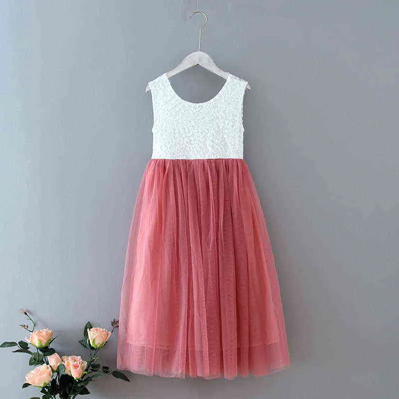 68-19-Lace Summer Girl Party Dress