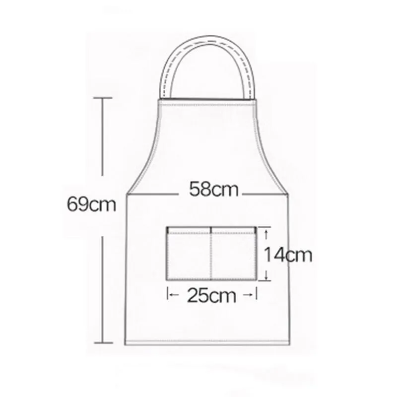 Pastry Chef Apron Custom Woman Kitchen Apron Baking Accessories Work Home Cleaning Barber Bismillah Apron Kitchen Novelties 220608