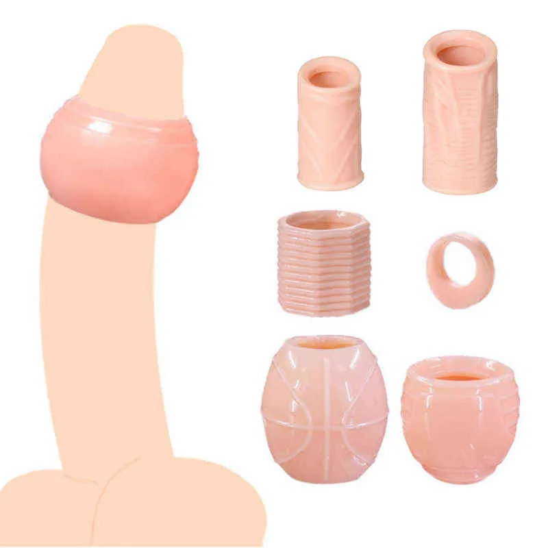 Nxy cockrings 5 ​​typer förhud korrigering kuk ring penis ärm fördröjning utlösning manlig kyskhet bur sex leksaker för män produkter shop 220505