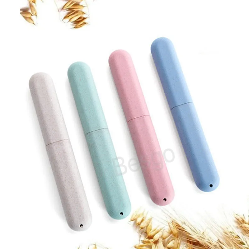 Plastic Toothbrush Box Holder Dustproof Electric Toothbrush Protector Travel Portable Toothbrushes Storage Boxes Home Supplies BH6268 TYJ