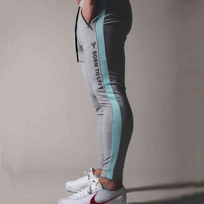 Joggers drespants męskie spodnie męskie spodnie kulturystyka chude spodnie męskie trening fitness trening bawełniany bieganie sportowe sport g220713