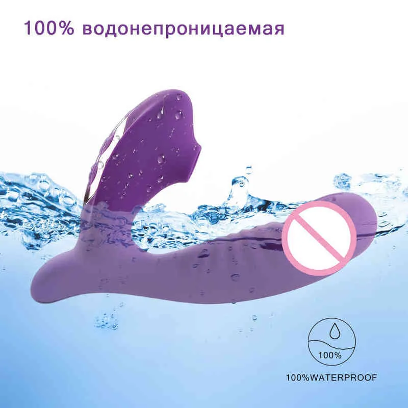 NXY Vibratori Vibrador Vaginal de Silicona Para Mujer Succonador Crtoris stimulador Juguetes Sexuales masturbacina 04082371840923