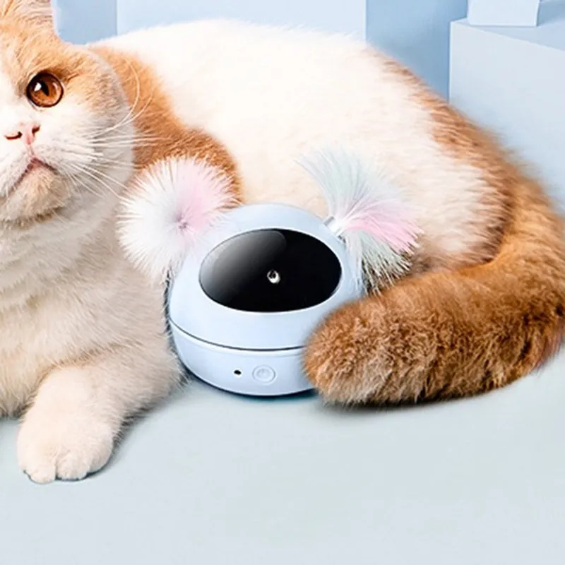 Jouet interactif électrique Laser pour chat, Robot rotatif automatique, taquinant les fournitures intelligentes pour animaux de compagnie 220510
