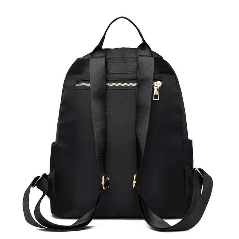 Borse da scuola Zaino casual Oxford da donna Borsa da adolescente di grande capacità Borsa da viaggio impermeabile Zaino da donna Bolsos Para Mujer 220802