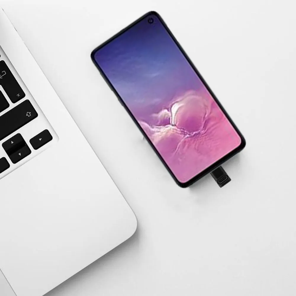 Adattatori telefoni cellulari di alta qualità Mini portatile 90 gradi ad angolo retto USB 3.1 Tipo C Convertitore da maschio a femmina Adattatore USB-C Accessori smartphone