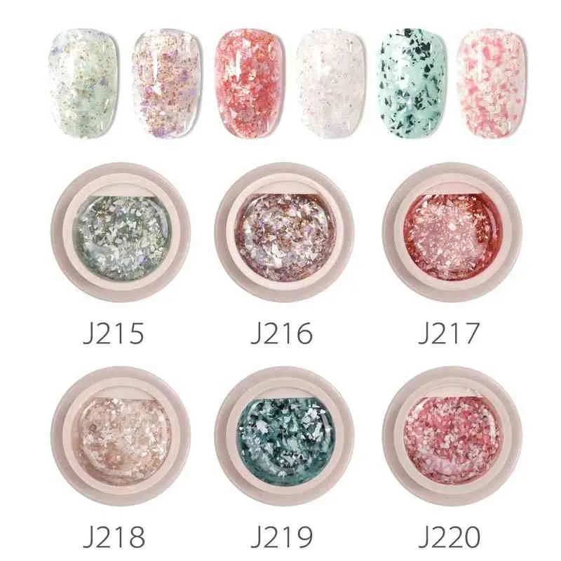 NXY Tırnak Jel 5 ml Elmas Glitter Boyama Yarı Kalıcı UV UV LED Lençik Parlak Sequins Süslemeleri Vernish 0328