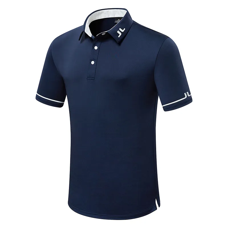 Männer Kurzarm Golf T-Shirt Atmungsaktive Sport Kleidung Im Freien Freizeit Sport Golf Shirt S-XXXL Hemd 220707