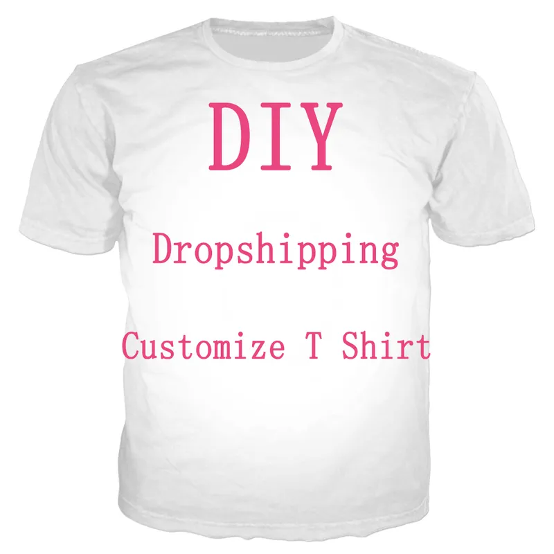 Aceitamos Dear Customer Design Anime P O Padrão Diy Camiseta Homens Mulheres 3D Prind Streetwear camise