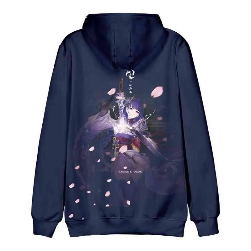 2022 3D genshin Impact printed Beelzebul cosplay hooded Sweatshirt Women/Men Casual harajuku auntumn and winter hoodie men hoody Y220713