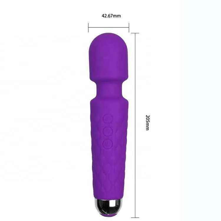 NXY Vibrateurs Vente Chaude Artificielle Gros Gode Plaisir Choc Électrique Sex Toys Bullet Femmes Masturbateur Clitoris Vibrer 0411