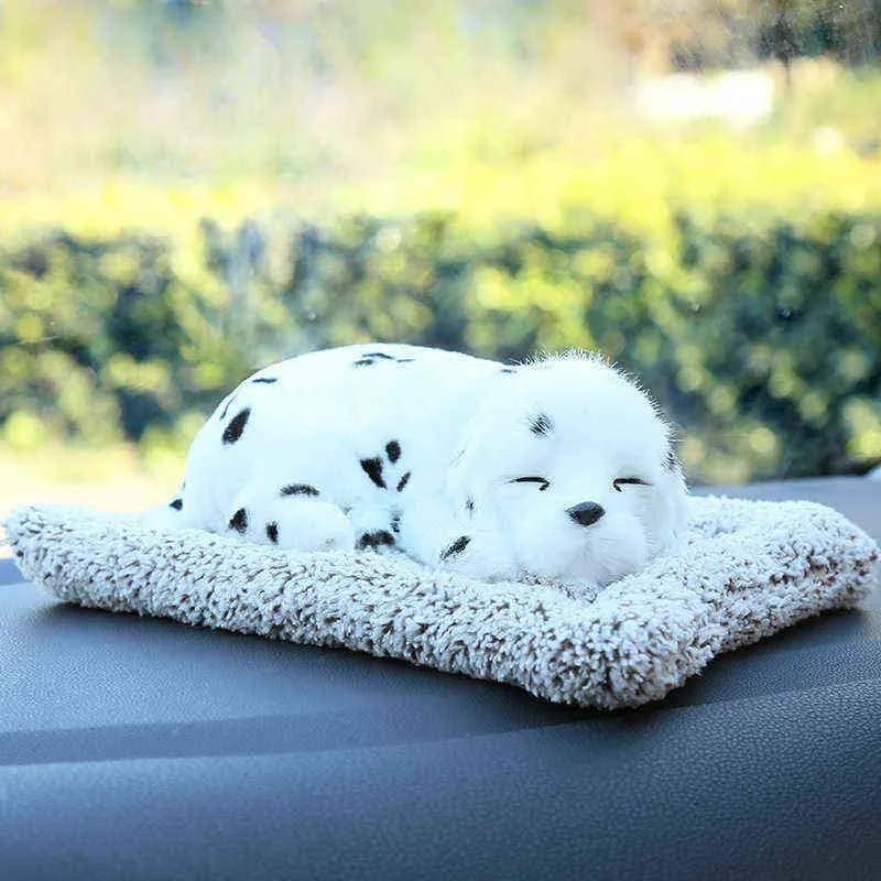 Sortes Réalistes Chats Chiens En Peluche En Peluche Jouets Belle Simulation Animal Poupée Dormir Chien Jouet Voiture Chambre Décoration Cadeau D'anniversaire J220704