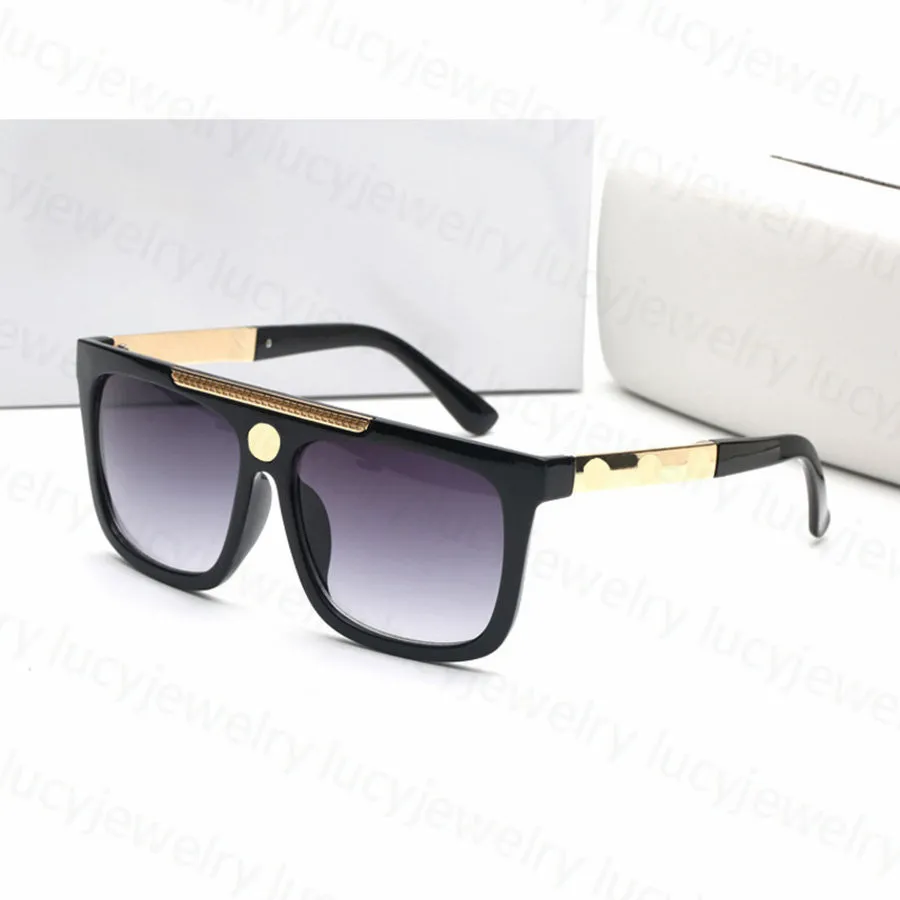 Gafas de sol de diseñador Gafas de sol polarizadas para hombre Rectángulo Adumbral Moda Clásico Anteojos de mujer es Alta calidad216b