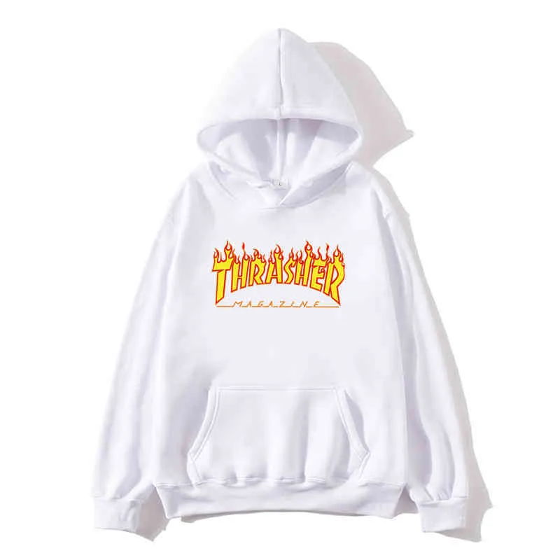 2022 New Thrasher Hoodi Men Sweatshirts Fce Hooded Harajuku Hip Hop Casual Men Women High Quality Pullovers Hoody