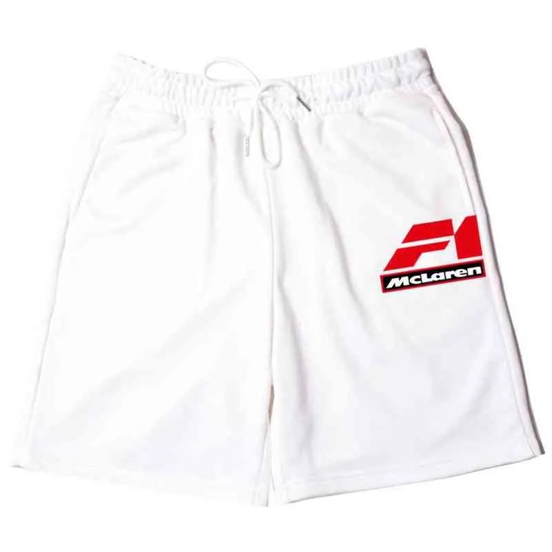 Mens Shorts Pants F1 McLaren Team Racing Fans Running Gym Jogging Fitness Cotton High Quality Gym Men7523076