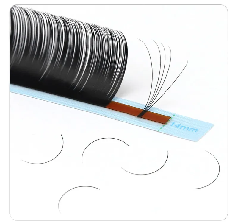 AGUUD 16 Rows Eyelash Extensions Individual Lashes False Mink Eyelashes For Building Silk Russian Volume Cashmere Makeup 220524