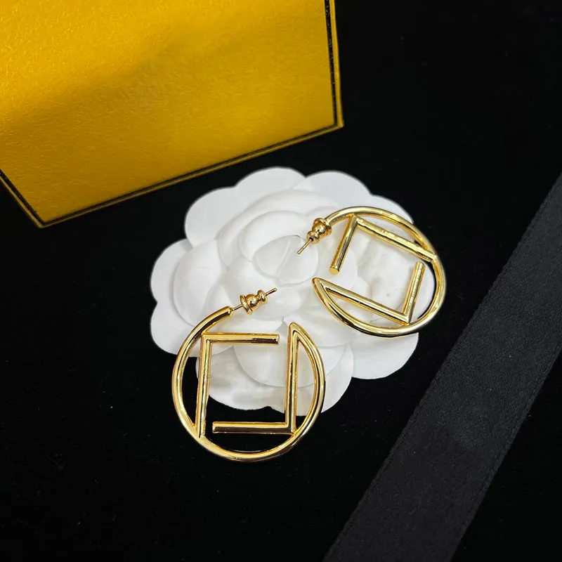 Boucles d'oreilles de créateurs hommes Fashion Gold Hoop Ooys Oreads Luxury Lady Femmes Hoops Oreing Party Party Engagement Bijoux For Bride Studs Lovers B194W