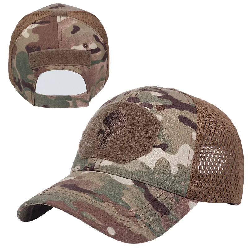 Mode Männer Baseball Mütze Taktische Armee Caps Outdoor Sport Military Cap Camouflage Hut Hip Hop Hats Cotton Wild Sun Gorras 2205131021557