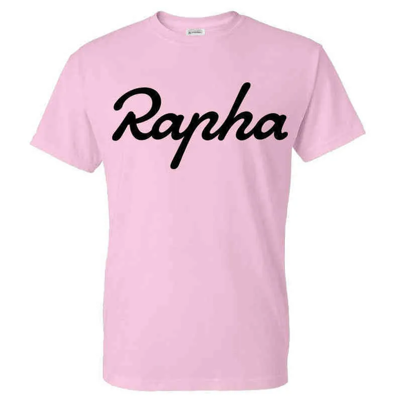 2020 moda de verano Color sólido divertido patrón Rapha ropa informal con impresión hombres mujeres deporte Casual Camisa de algodón H220812239x