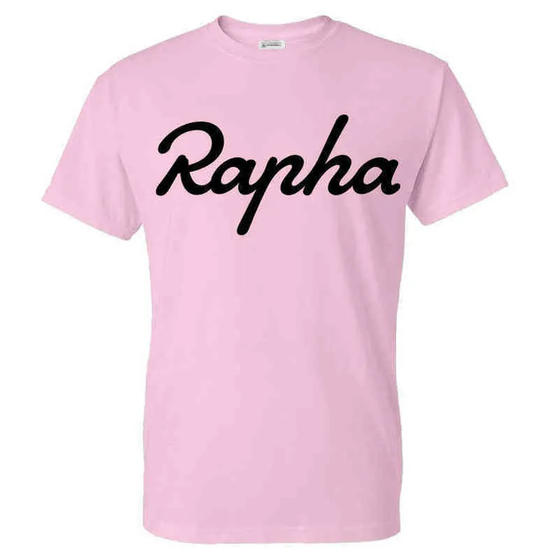 2020 夏のファッションソリッドカラーおかしい Rapha パターンプリントストリート男性女性スポーツカジュアルコットンシャツ H220812