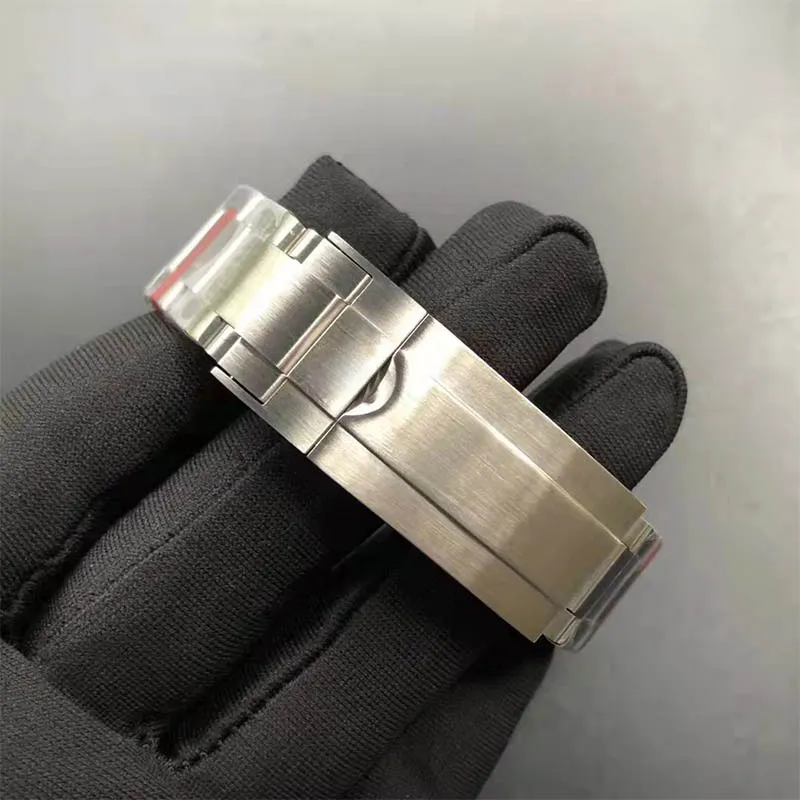 GMT MENS BEKIJK Zwartblauw keramische ringje roestvrij staal automatische mechanische polshorloges Montre de Luxe Designer horloges voor mannen 221i
