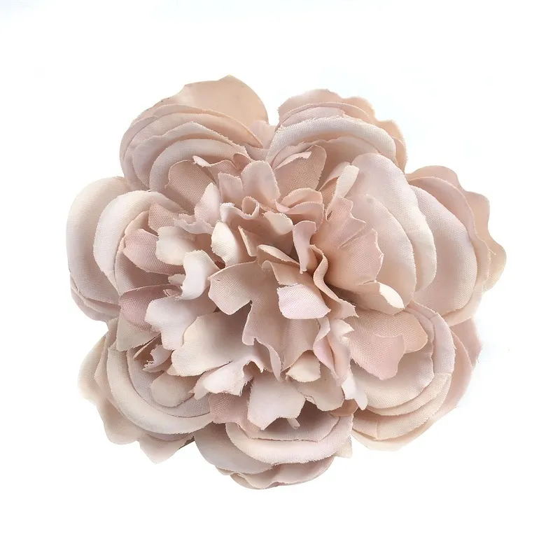 50100 st 8 cm stor pion Peony Artificial Silk Flower Head For Wedding Party Decoration Diy Scrapbooking Christmas Party Fake Flowers 220527