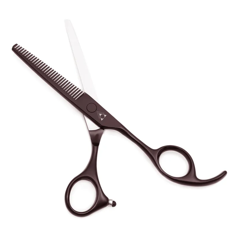 5.5 6.0 Forbici professionali parrucchieri Assottigliamento Barbiere Set Cesoie da taglio Giappone Acciaio 440C Scissor 1008 # 220317