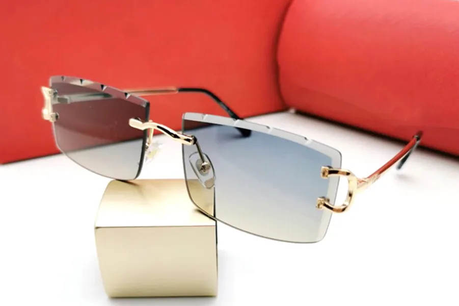 Солнцезащитные очки модельер для женщин для женщин мужская картер баффс бокалы дизайн бренд солнце -квадрат подлинные бокал буйвола в старинные e266
