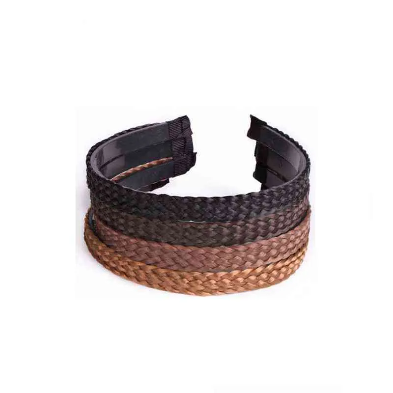 Tandeded Antislip Hoofdbanden 1 / 1.5 / 1.8 CM Mode Vrouwen Twist Haarbanden Verstelbare Hoofdband Hoofddeksels Meisjes Vlecht Haaraccessoires AA220323