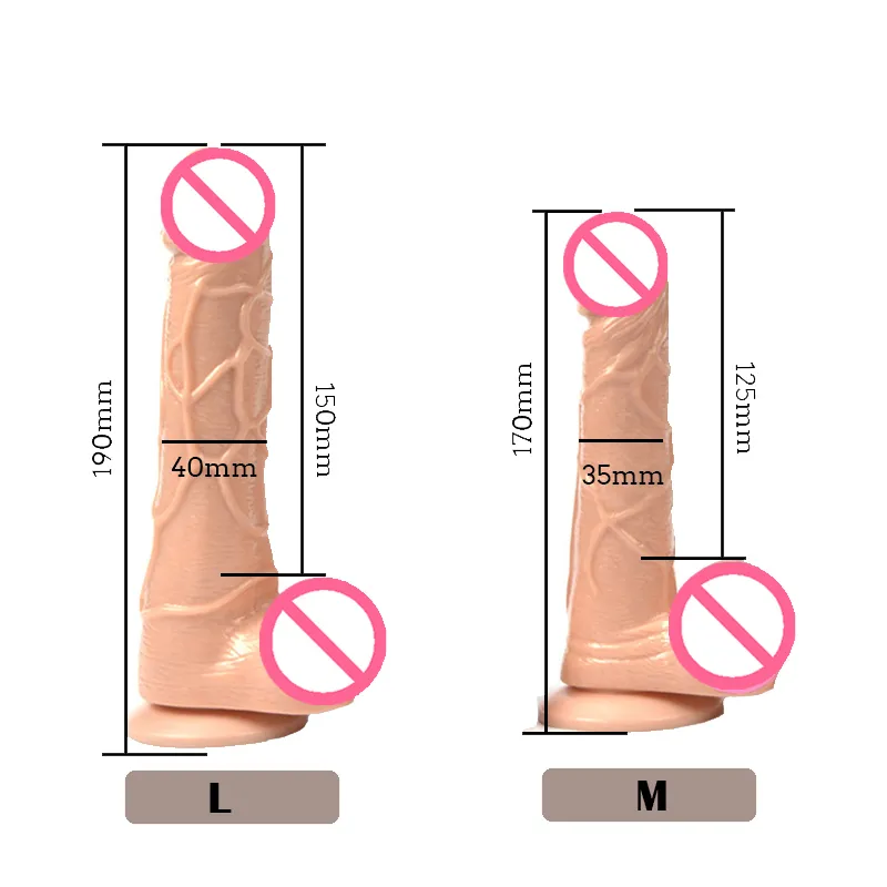 Os recém -chegados à pele sentindo pênis realistas vibrador vaginal para mulheres masturbadoras anal plug de brinquedos sexy adultos 18