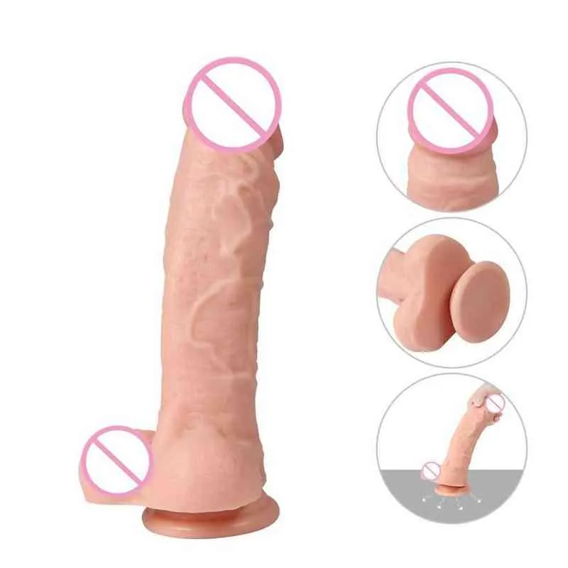 Nxy godes épais Super Long pénis femme bras Masturbation fausse aspiration étalon lesbienne inversé produit 0316