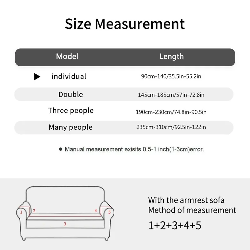 Fast color stretch soffa täcker non-halp soffa slipcover i fyra säsonger universal tvättbar modern heminredning 1/2/3/4 sits 220513