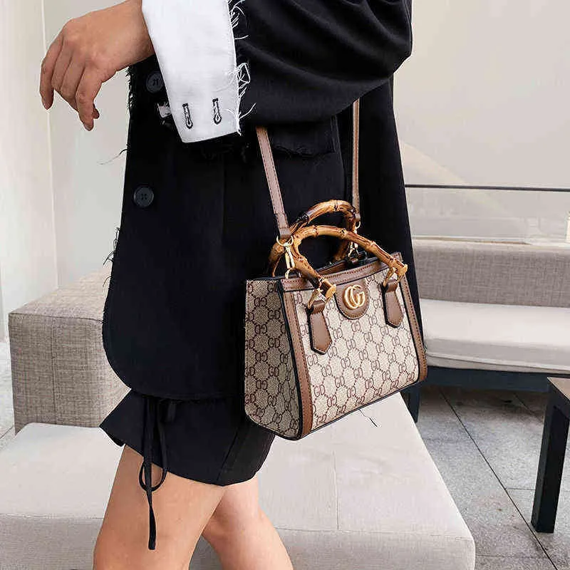 Handbags Outlet new bag female bamboo joint Portable Single Shoulder Messenger Tote Bag student style versatile and lovely hospital