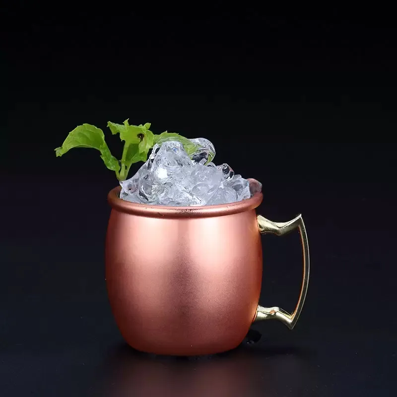 60ML Mini Hammered Copper Plated Moscow Mule Mug Beer Wine Cup Tail Cups