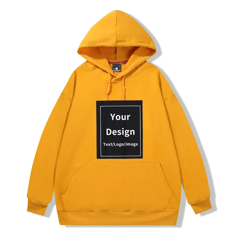 Women Custom Hoodie Personalized Student Casual Customized Print Text DIY Pullover Men Drop Sweatshirts 220722