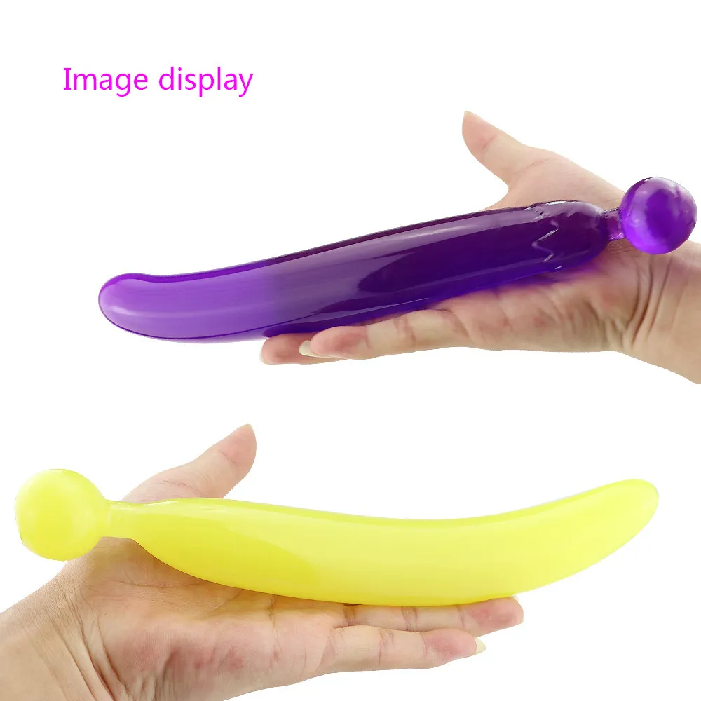 VETIRY Lungo Dildo di Silicone Morbido Verdura Dildo Anal Plug Vagina Clitoride Massaggiatore Asta Giocattoli sexy Le Donne Maturbazione Femminile