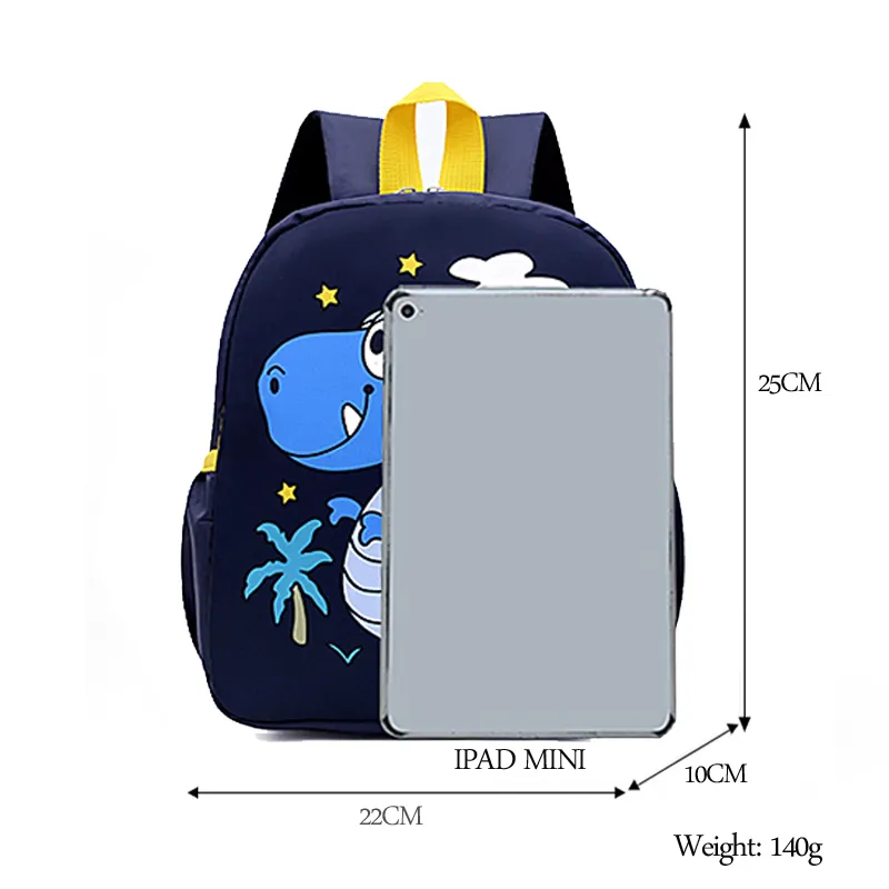 Kawaii Cartoon Kids Schoolsbags العصرية مقاومة للماء حقيبة الظهر الروضة الابتدائية الطالب 220630