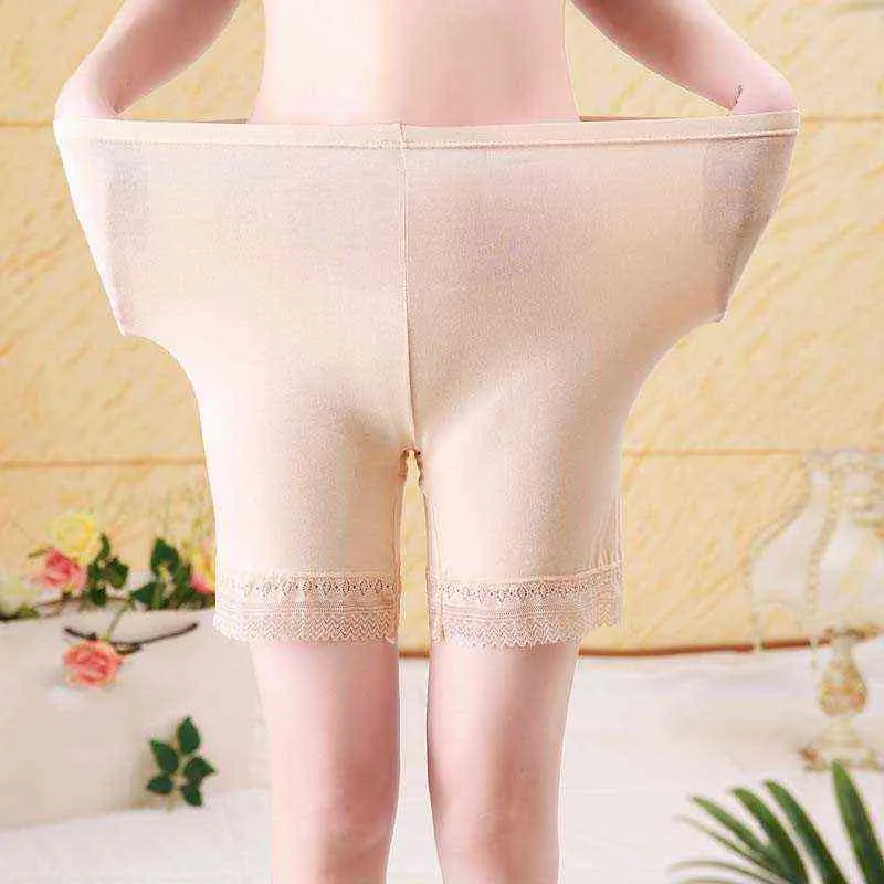 Jerrinut Plus Size Safety Шорты большого размера женские трусы 2xl 3xl 4xl 5xl 6xl Boys Шорты с высокой талией Сексуальные кружевные женские брюки L220802