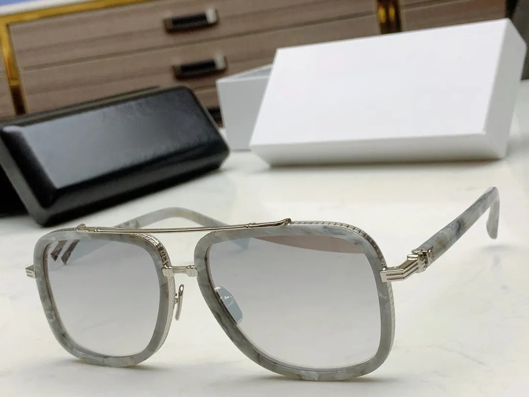 النظارات الشمسية للرجال السيدات أحدث العدسات الشمسية للرجال أعلى جودة الزجاج UV400 مع Case BPS-202F